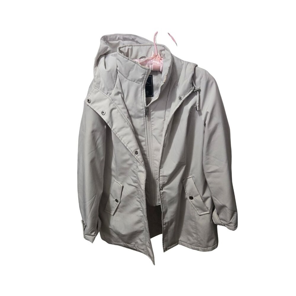 HFX Performance Women’s All Weather Water Resistant Coat, Size Large
